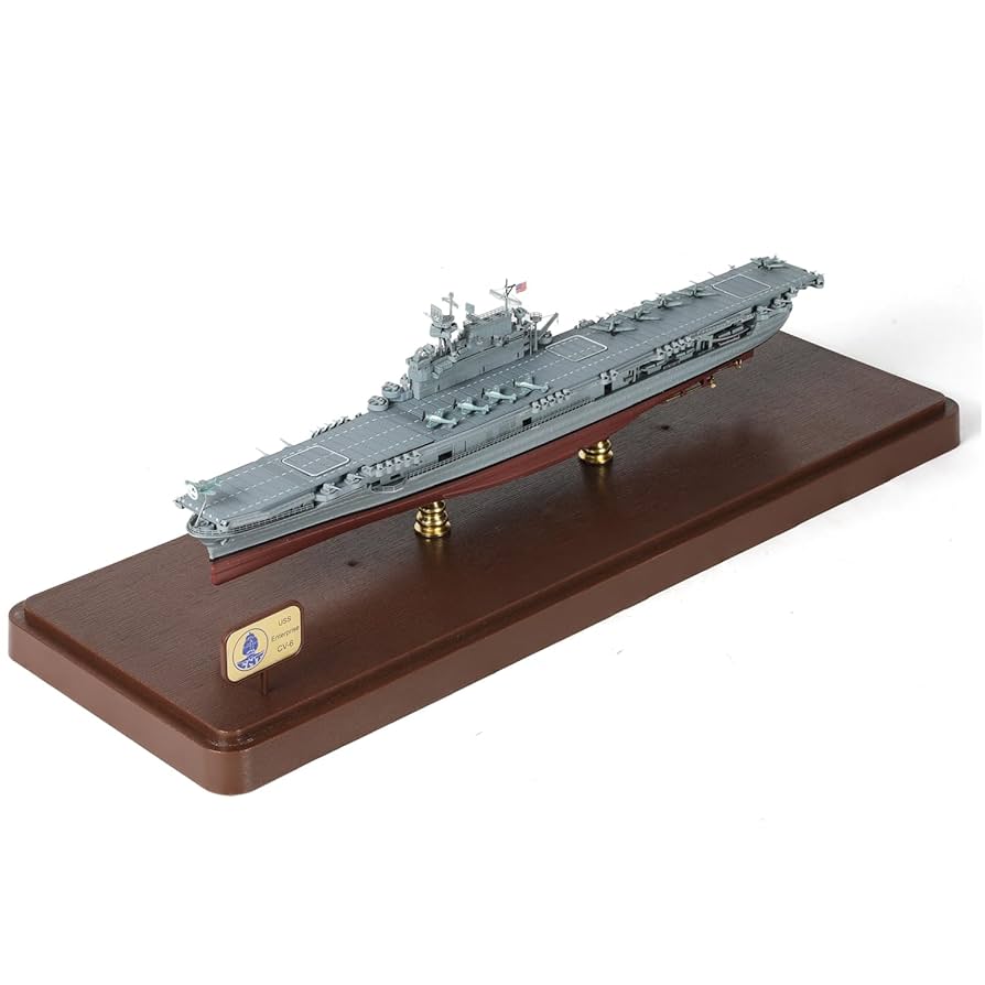 ダイキャストメタル製 U.S.S. ENTERPRISE Amazon.com: NUOTIE 1/700 USS Enterprise CV-6 Aircraft
